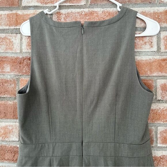 J. Crew Pencil Shift Suiting Dress Gray Knee Length Business NEW Women’s 6 - Picture 7 of 8